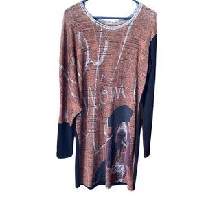 Volt design wear size 3 tall(10) Art to wear knit dress.